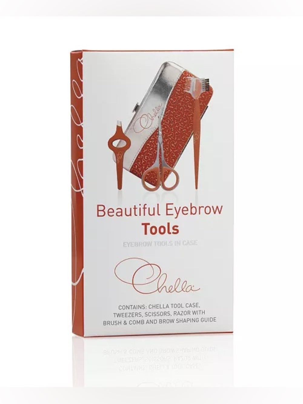 ✨New in Box Chella Beautiful Eyebrow Tools with Case
